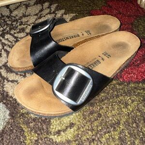 Women's Madrid Big Buckle Footbed Sandal